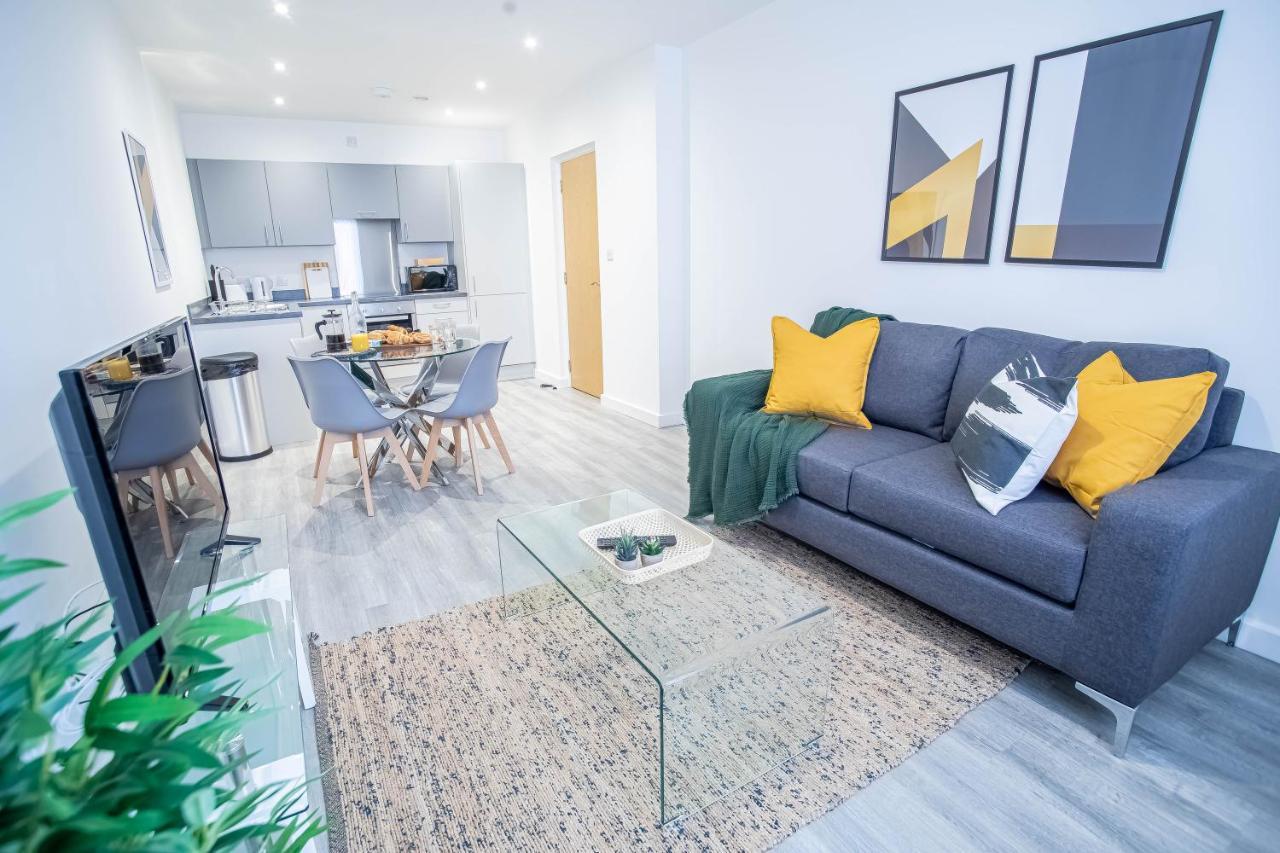 Luxury Apartments Available Next To Train Station - The Wallgate Apartments Wigan - Free Parking Exterior foto