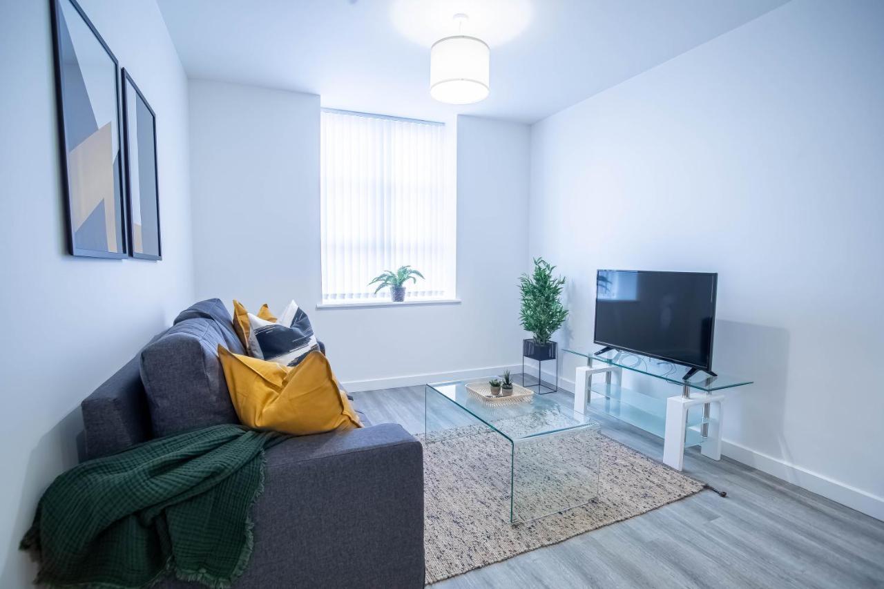 Luxury Apartments Available Next To Train Station - The Wallgate Apartments Wigan - Free Parking Exterior foto