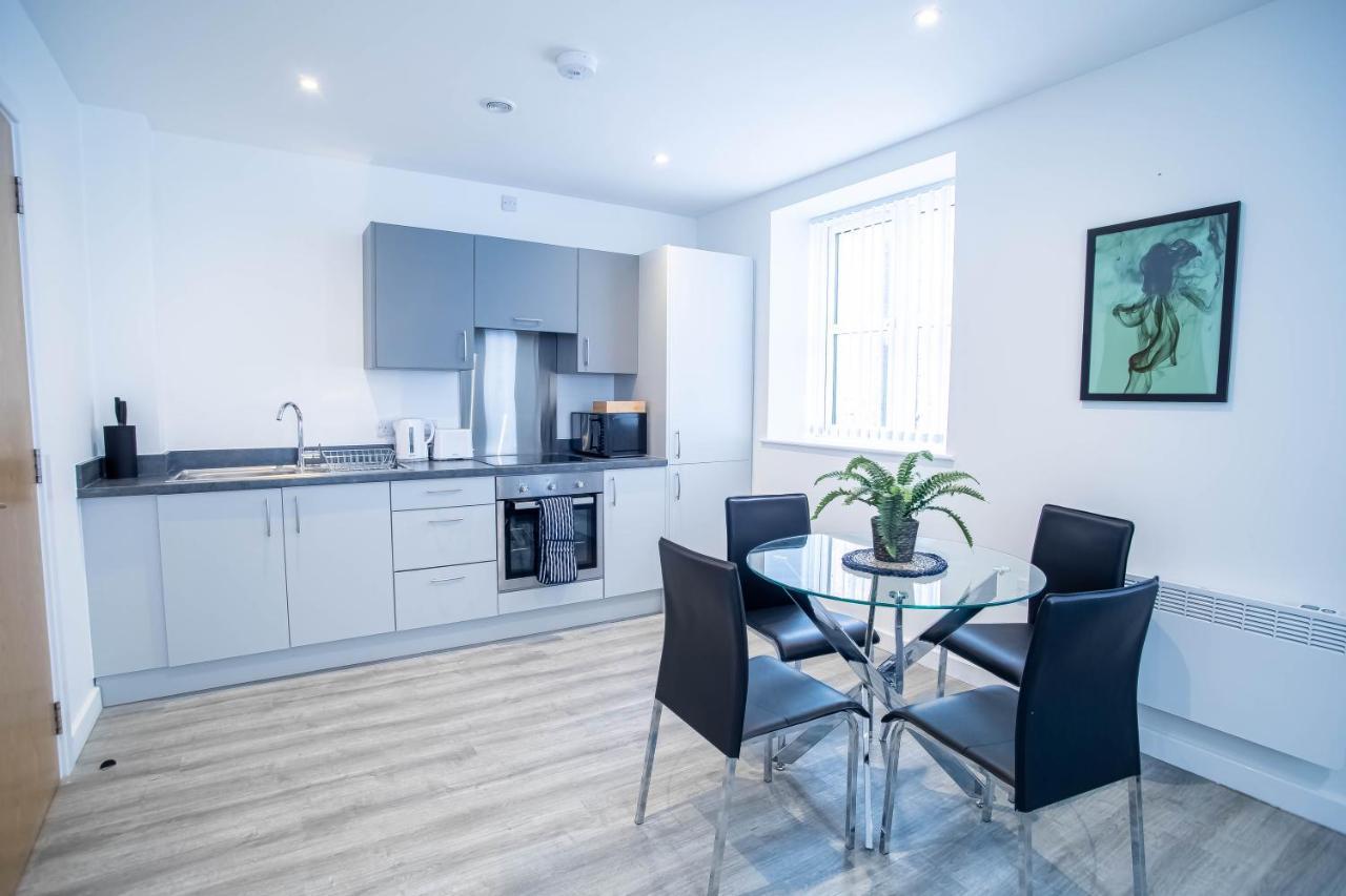 Luxury Apartments Available Next To Train Station - The Wallgate Apartments Wigan - Free Parking Exterior foto