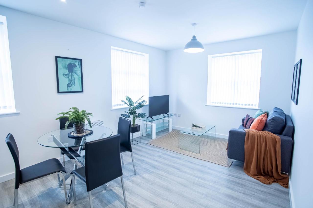Luxury Apartments Available Next To Train Station - The Wallgate Apartments Wigan - Free Parking Exterior foto