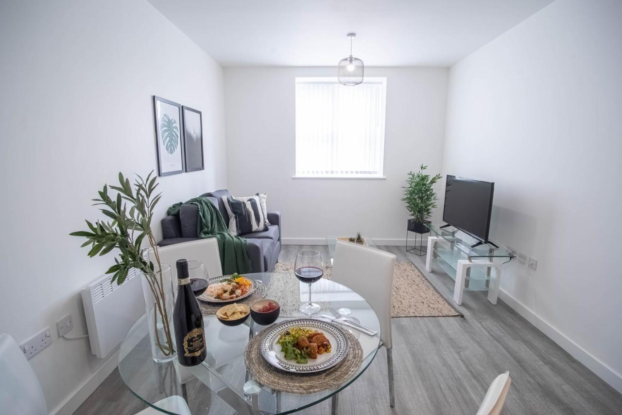 Luxury Apartments Available Next To Train Station - The Wallgate Apartments Wigan - Free Parking Exterior foto