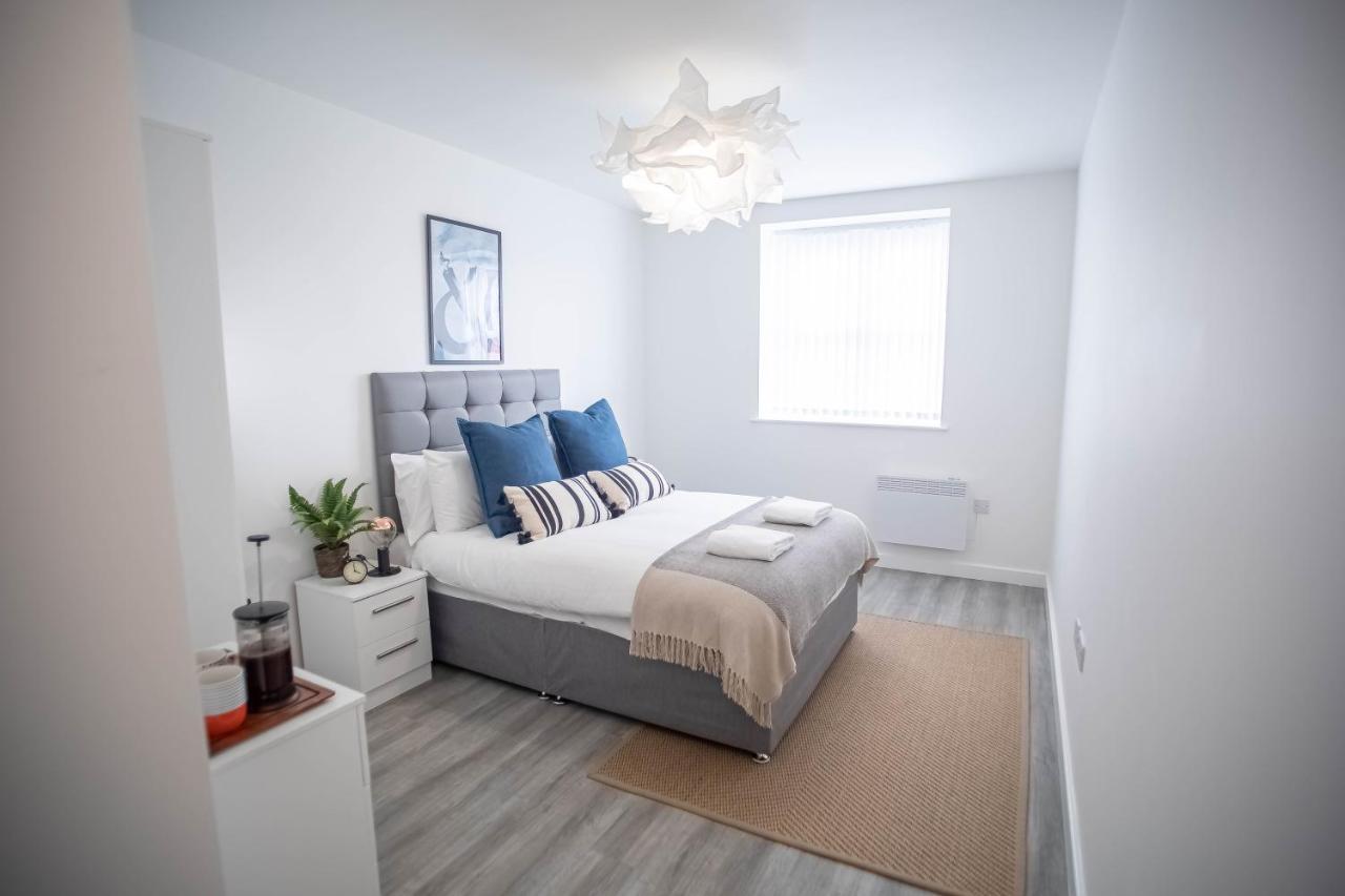 Luxury Apartments Available Next To Train Station - The Wallgate Apartments Wigan - Free Parking Exterior foto